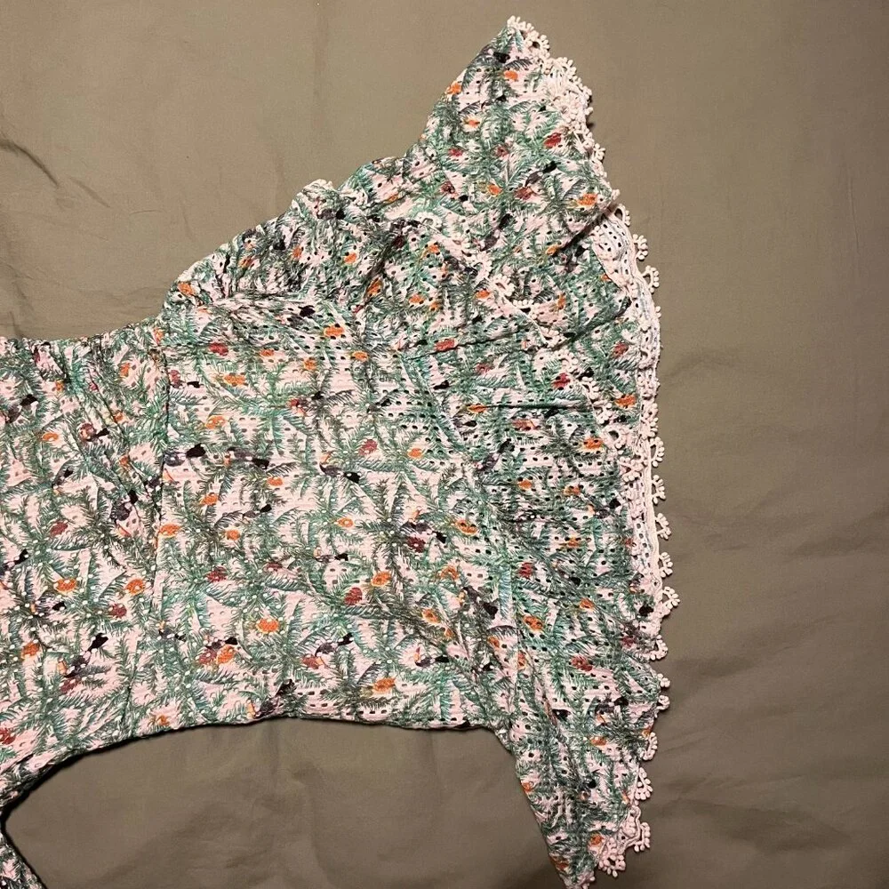 Farm Rio - Mini Toucans One Shoulder Mini Dress - Picture 3 of 8